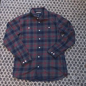 RVCA Men’s Flannel size large